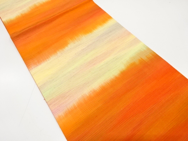 JAPANESE FUKURO OBI / TSUMUGI / WOVEN MIST